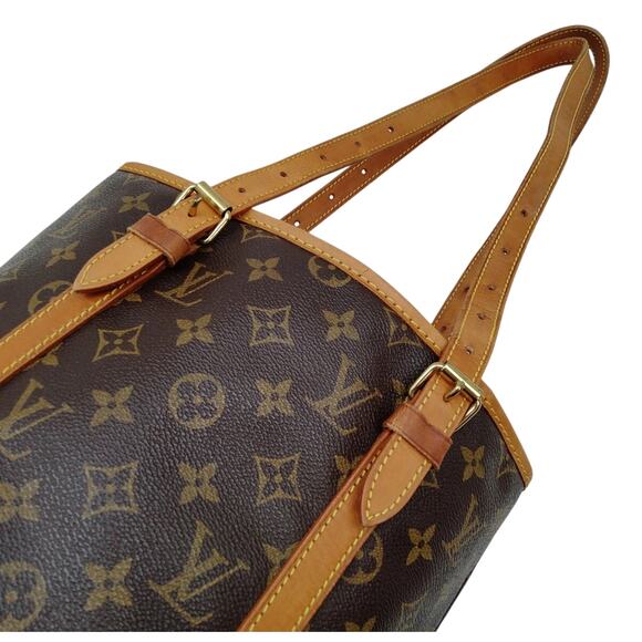 EUC😻LV Monogram Brown & Tan GM Bucket Shoulder Bag - Picture 4 of 16